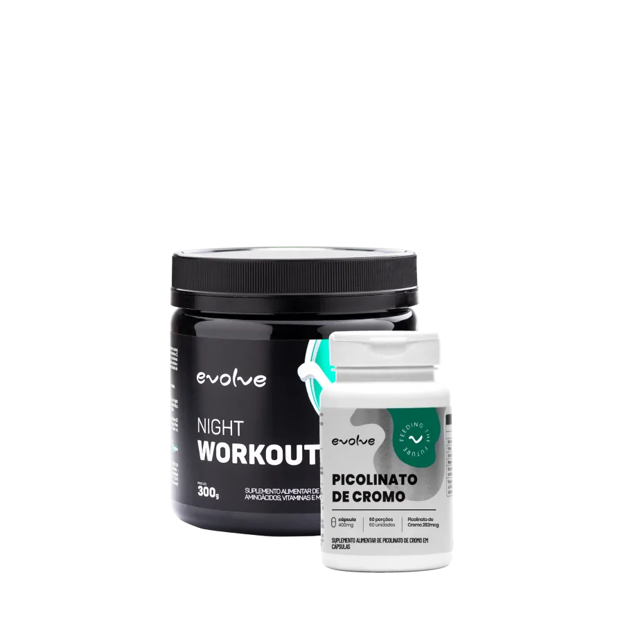 Imagem prinicipal do produto Night Workout + Picolinato de Cromo